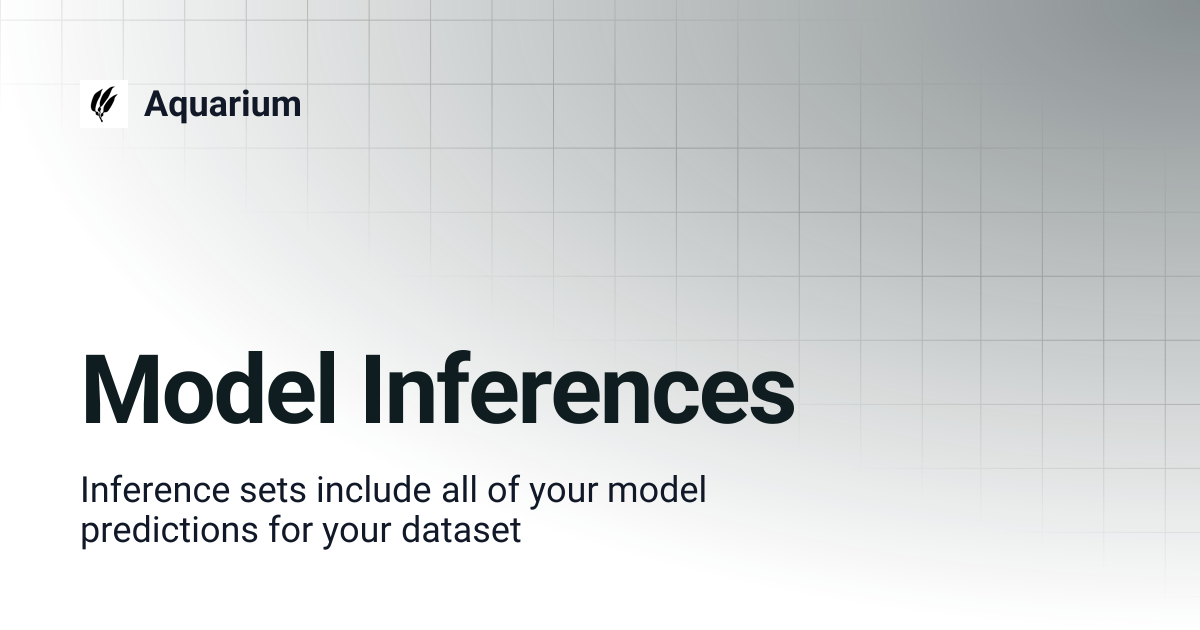 Model Inferences | Aquarium
